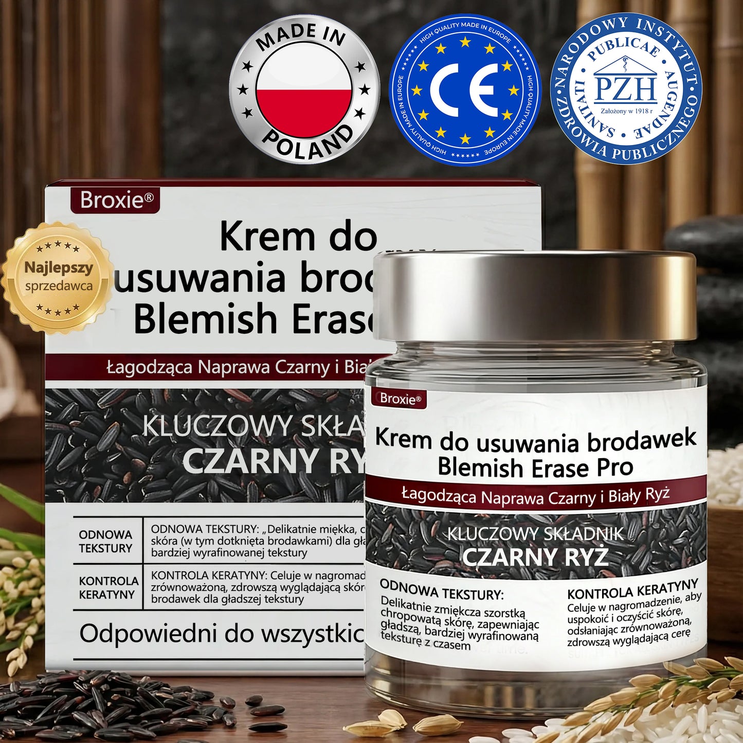 🎄 Broxie® Blemish Erase Pro – Krem do usuwania brodawek | Świąteczna edycja ❄️