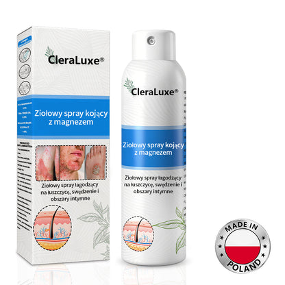 Oficjalny sklep✅: CleraLuxe®Magnezowy spray ziołowy na łuszczycę📦