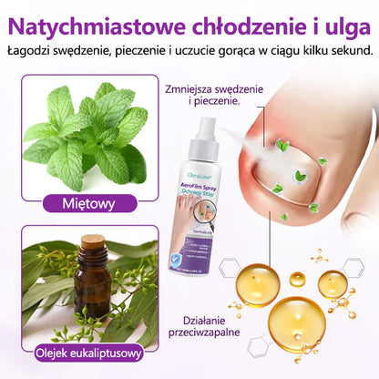 Spray ochronny do stóp CleraLuxe® AeroFilm✅