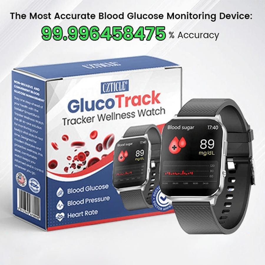 CZTICLE® SmartGluco Tracker Wellness Watch 🔆4