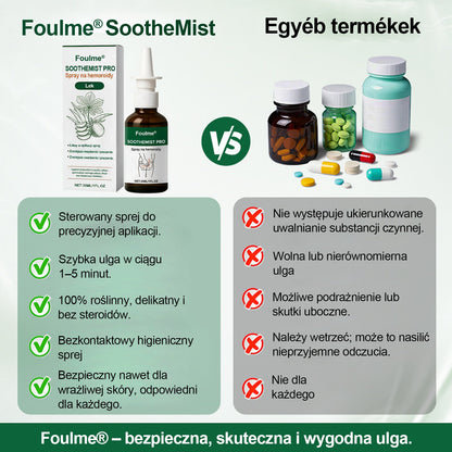 🎄Foulme® SootheMist PRO – Profesjonalny spray łagodzący na hemoroidy🎅
