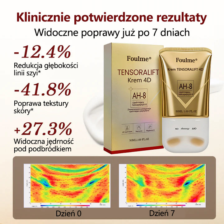 🎄 FOULME® TensoraLift 4D – Krem liftingujący | Świąteczna edycja ✨